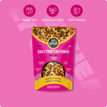 Daily Protein Punch (Salted Exotic Nuts Mix) | Protein Rich | 20g Protein | 250g