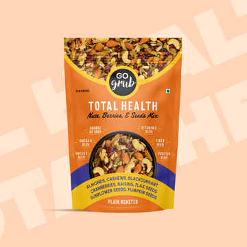 Total Health (Nuts, Berries & Seeds Mix) | 9 in 1 Trail Mix | 250g