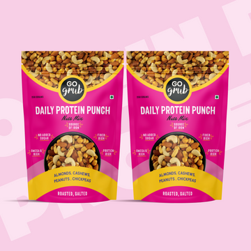 Daily Protein Punch (Salted Exotic Nuts Mix) | Protein Rich | 20g Protein | 250g